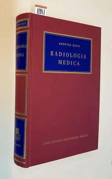 Radiologia medica - Arduino Ratti - copertina