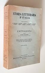 Storia letteraria d'Italia L'OTTOCENTO (parte I e II)