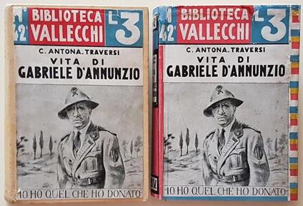 Vita Di Gabriele D'Annunzio (Volumi I E Ii) - Camillo Antona Traversi - copertina