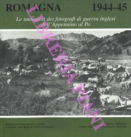 Romagna 1944-45. Le immagini dei fotografi di guerra inglesi dall'Appennino al Po - Luigi Arbizzani - copertina