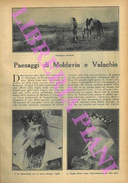 Paesaggi di Moldavia e Valachia - Lorenzo Gigli - copertina