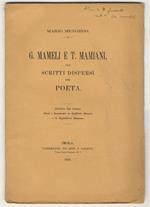 G. Mameli e T. Mamiani, con scritti dispersi del Poeta