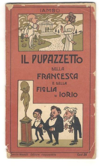 Il pupazzetto della Francesca e della Figlia di Jorio - Enrico Novelli - copertina