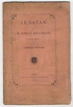 Le Satan de M. Roselly Des Lorgues. Petite revue