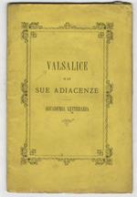 Valsalice e le sue adiacenze. Accademia letteraria in occasione della distribuzione dei premi ai Giovani del Collegio Convitto, 2 Settembre 1880