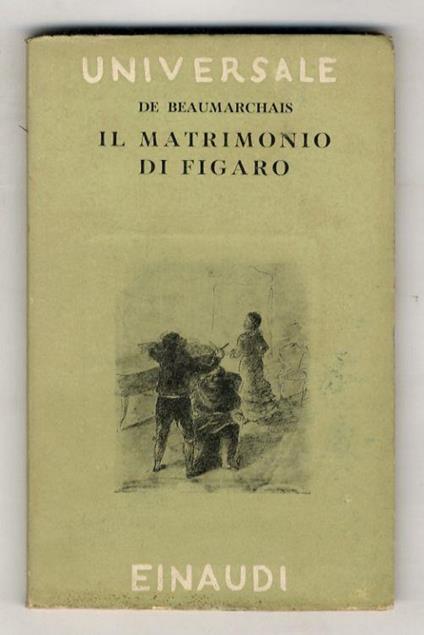 Il matrimonio di Figaro. A cura di Fabrizio Onofri - P. Augustin de Beaumarchais - copertina