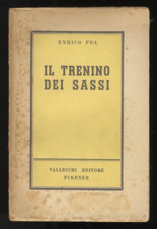 Il trenino dei sassi - Enrico Pea - copertina