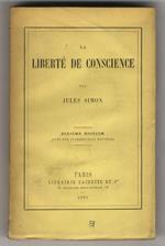 La liberté de conscience. Sixième édition