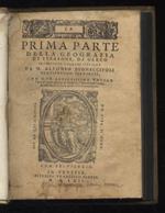 La prima parte della Geografia di Strabone, di greco tradotta in volgare italiano da M. Alfonso Buonacciuoli [...] con due copiosissime tavole l'una de' nomi antichi & moderni, l'altra di tutti i nomi, & cose notabili, che in questo libro si contengo