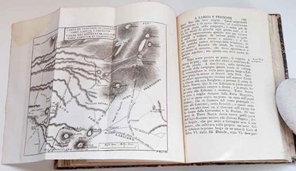 Viaggio Antiquario Ne' Contorni di Roma. Tomo 1 che contiene il viaggio a Veji, Fidene, Tivoli, Alba Fucense, Subiaco, Gabii, Collazia, Labico, e Preneste - Antonio Nibby - copertina