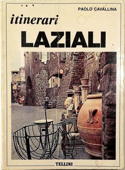 Itinerari laziali - Paolo Cavallina - copertina