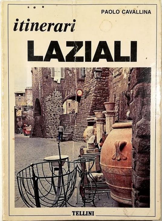 Itinerari laziali - Paolo Cavallina - copertina