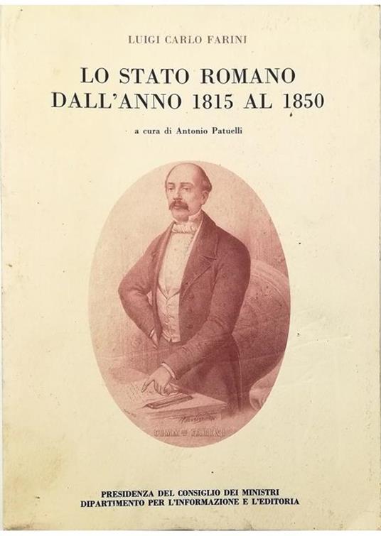 Lo Stato Romano dall'anno 1815 al 1850 - copertina