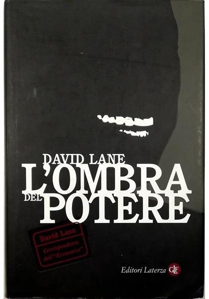 L' ombra del potere - David Lane - copertina