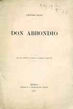 Don Abbondio. Dalla Nuova Antologia, vol. LXXII, serie IV (fascicolo 1° novembre 1897)