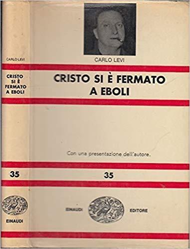 Cristo Si E' Fermato A Eboli - Carlo Levi - copertina