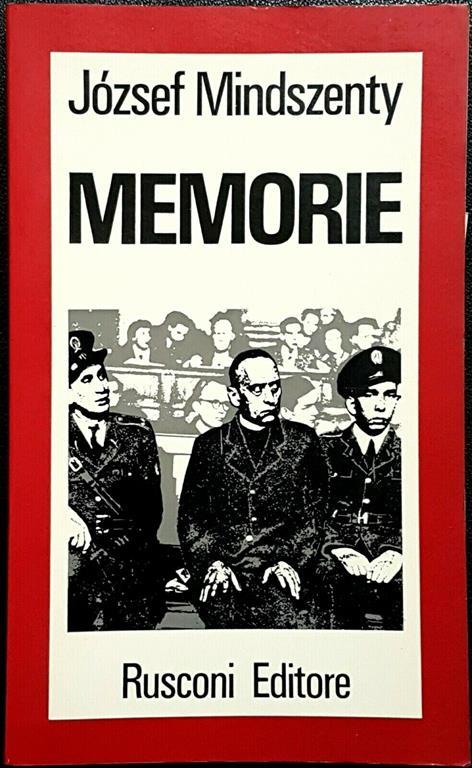 Memorie - József Mindszenty - copertina