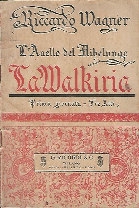 La Walkiria - Richard Wagner - copertina