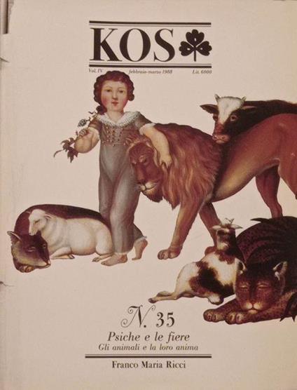 KOS Vol.IV, 1988, N.35 - Franco Maria Ricci - copertina