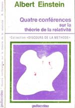 Quatre conférences sur la théorie de la relativité faites a l'université de Princeton