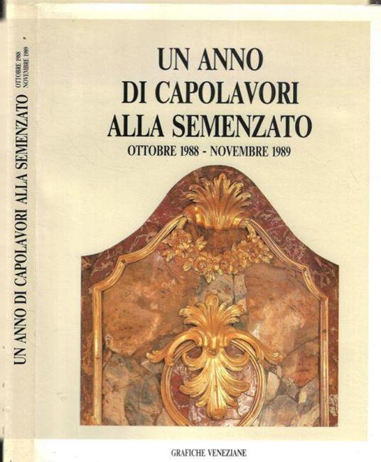 Un anno di capolavori alla Semenzato - copertina