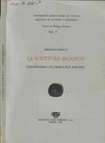 La scrittura inquieta