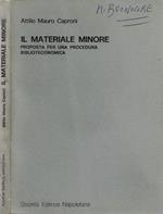 Il materiale minore