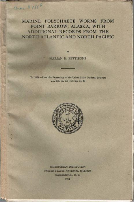 Marine polychaete worms from Point Barrow, Alaska, with additional records from the North Atlantic and North Pacific - copertina