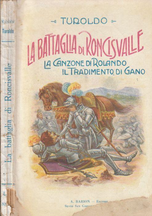 La battagllia di Roncisvalle - Turoldo - copertina