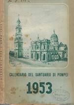 Calendario 1953 del Santuario e delle Opere di Beneficenza Cristiana di Pompei
