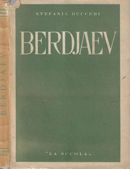 Berdjaev - copertina