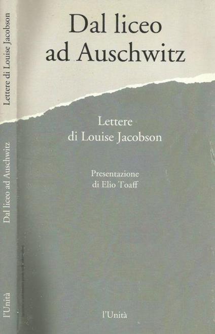 Dal liceo ad Auschwitz - Louise Jacobson - copertina