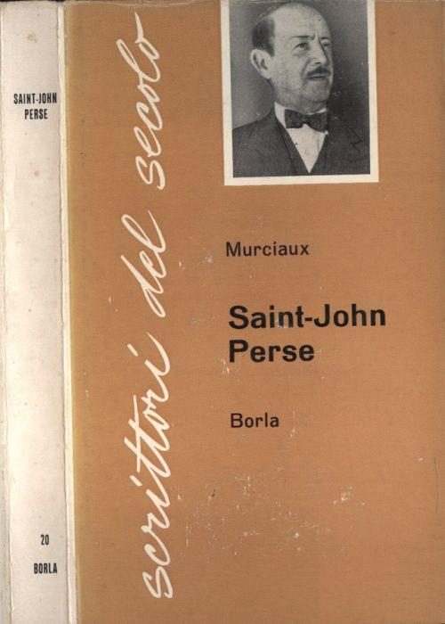 Saint - John Perse - Murciau - copertina