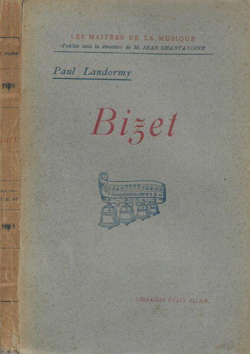 Bizet - Paul Landormy - copertina