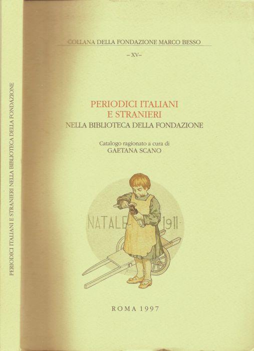 Periodici italiani e stranieri - copertina