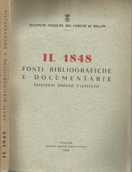 Il 1848 - Leopoldo Marchetti - copertina