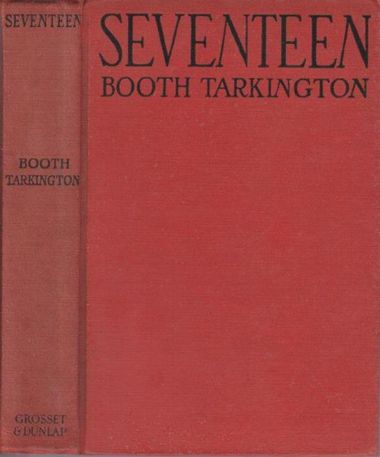 Seventeen - Booth Tarkington - copertina