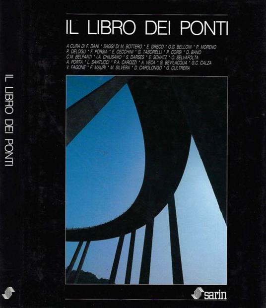 Il libro dei ponti - Filiberto Dani - copertina