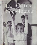 La critica sociologica N. 19 1971