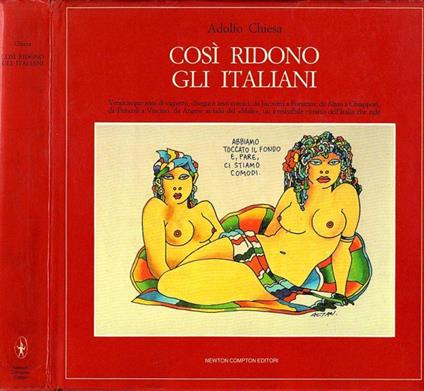 Così ridono gli italiani - Adolfo Chiesa - copertina