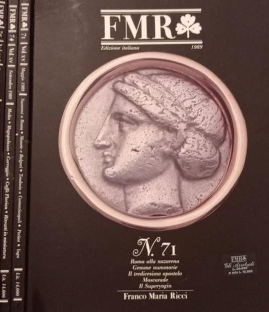 FMR Edizione italiana N.71,74,76 1989 - Franco Maria Ricci - copertina
