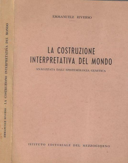 La costruzione interpretativa del mondo - copertina