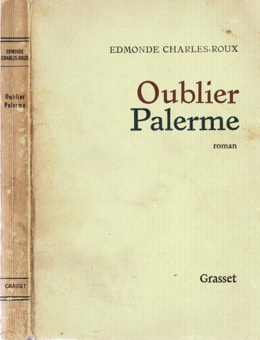 Oublier Palerme - copertina