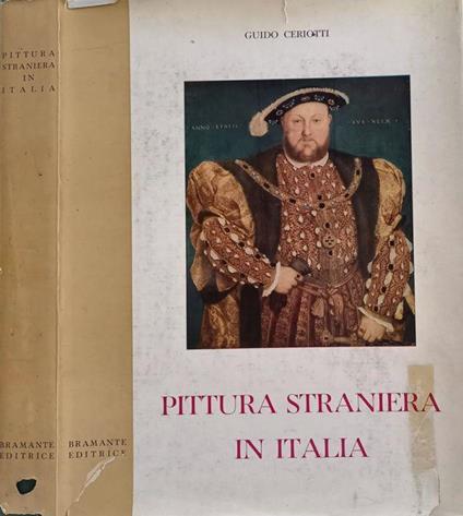 Pittura straniera in Italia - Guido Ceriotti - copertina