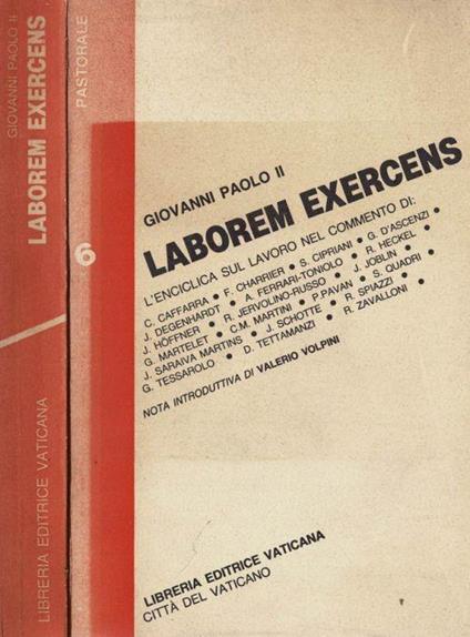 Laborem Exercens - Giovanni Paolo II - copertina