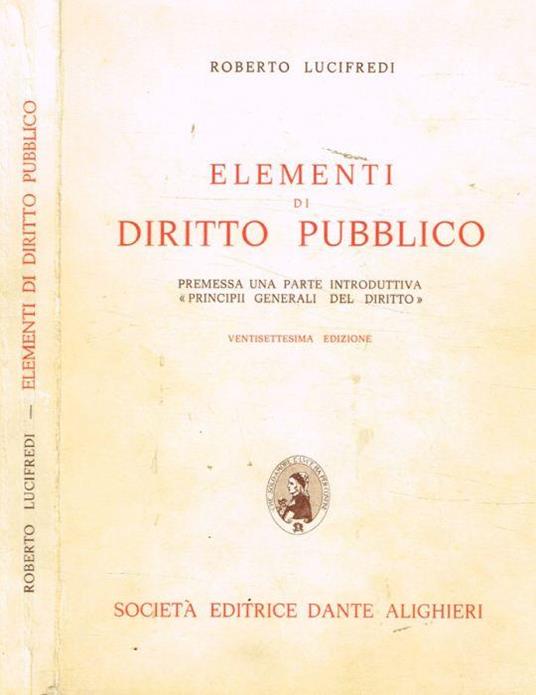 Elementi di diritto pubblico