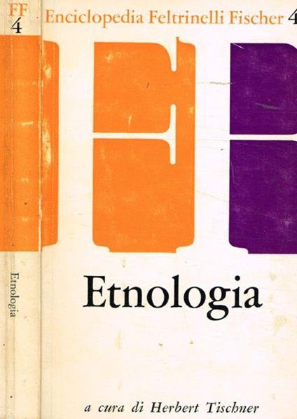 Etnologia - Herbert Tischner - copertina