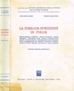 La pubblica istruzione in Italia