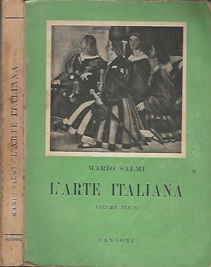 L' arte italiana, vol. III - Mario Salmi - copertina