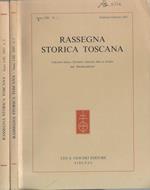 Rassegna storica toscana anno LIII 2007